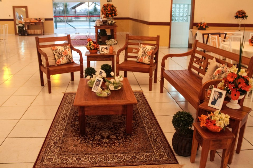 Flor de Lotus Decoração de Casamento